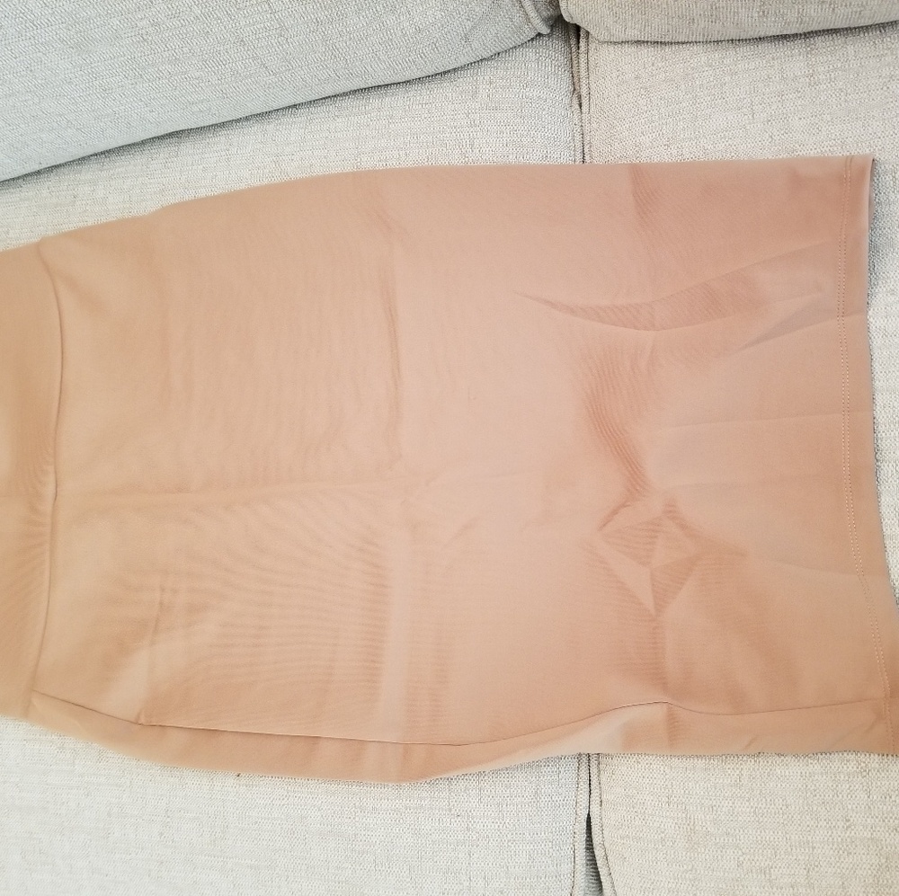 Skintone midi skirt